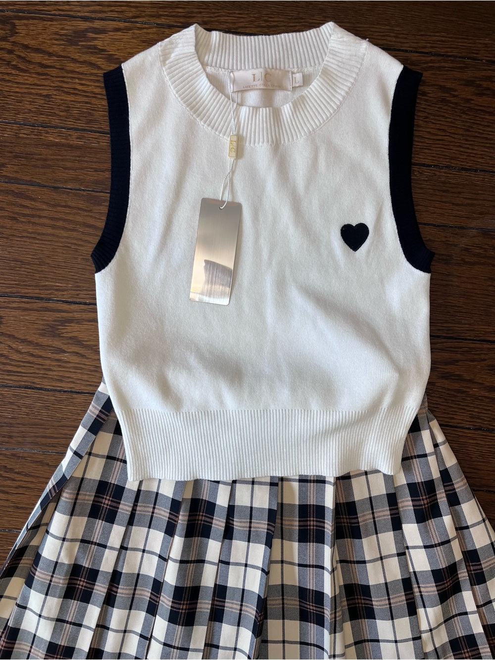 Lizette Collection heart vest
